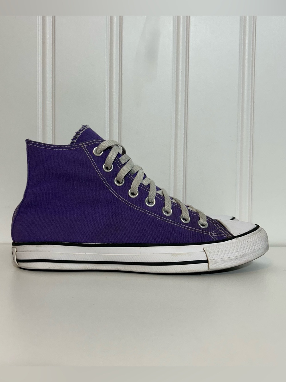 Converse ctas hi Purple High-Top Canvas Sneaker